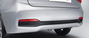 Funda Parachoque Trasero 86611B4700 Original Hyundai Grand I-10 17<