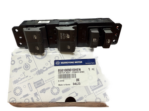 Interruptor Alza vidrio Izquierdo Ssangyong Actyon 2006 a 2011 8581009010Hen Original