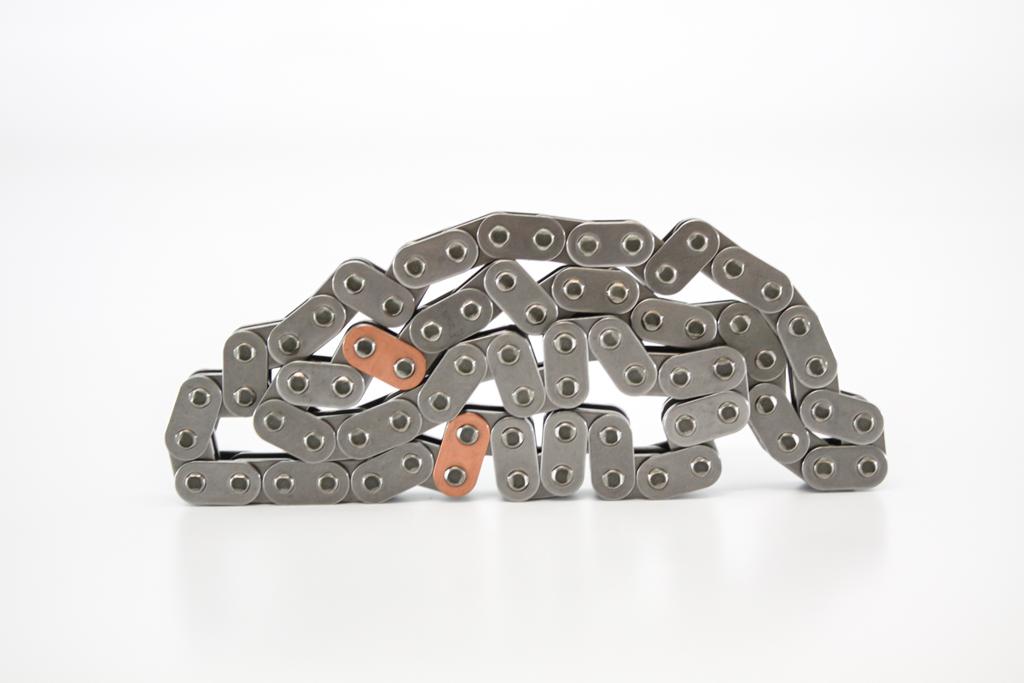 Cadena Corta Hyundai Accent Kia Carens 1 7 cc Original 243612A600