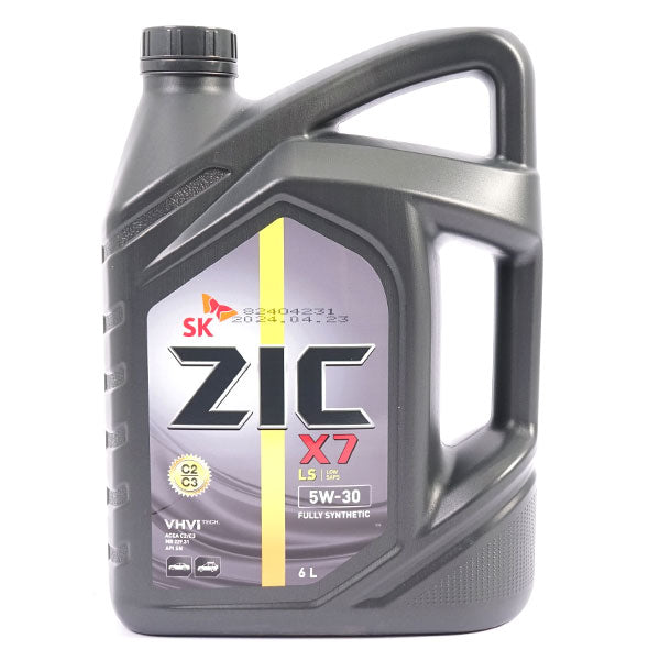 Bidon Aceite 5W30 4 Litros Zic X7 Sintetico